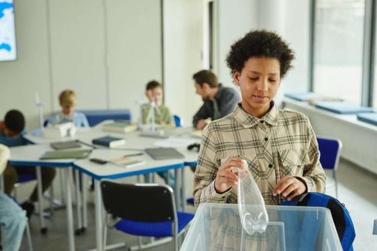 Waste Recycling in School